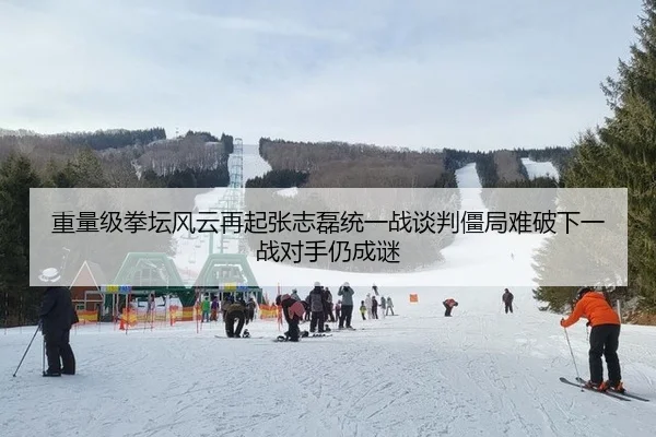 重量级拳坛风云再起张志磊统一战谈判僵局难破下一战对手仍成谜